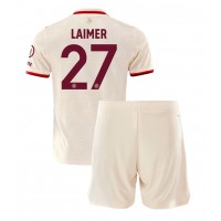 Bayern Munich Konrad Laimer #27 Tredjeställ Barn 2024-25 Korta ärmar (+ Korta byxor)